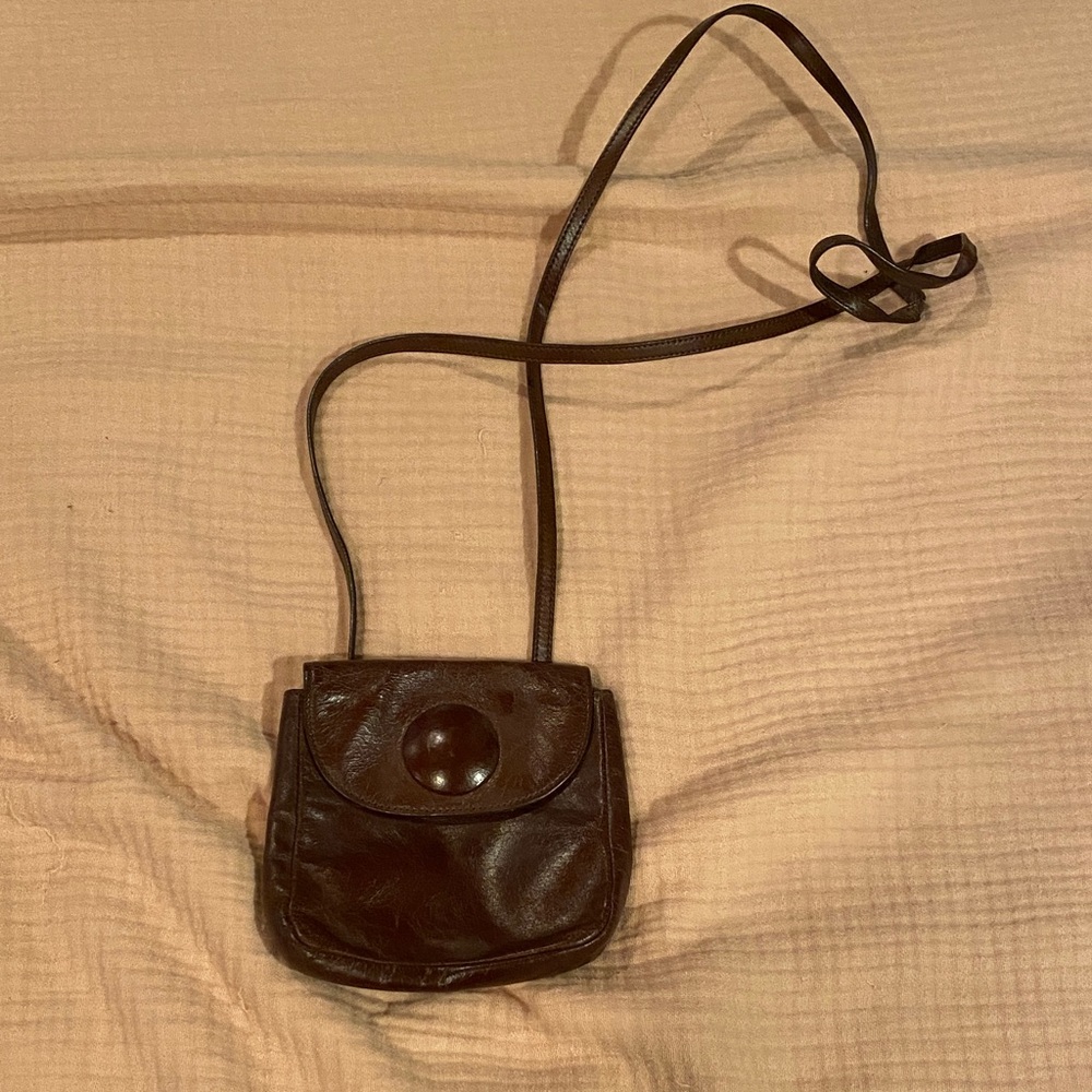 HOBO Dark Brown Mini Bag